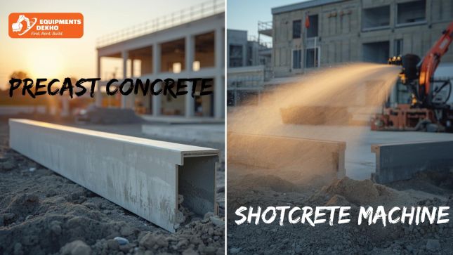Precast Concrete vs Shotcrete Machine: Which Method is Right for Your Project?