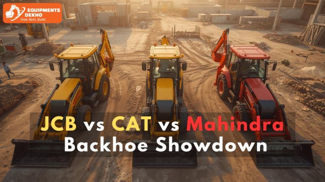 JCB vs CAT vs Mahindra: Which Backhoe Loader Should You Buy in India (2026)?
