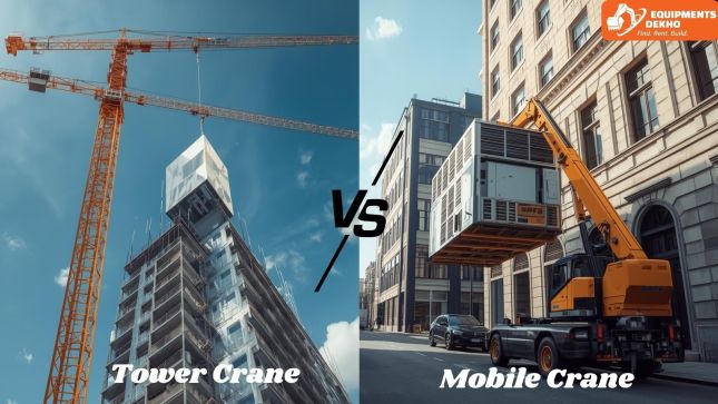 Tower Crane vs. Mobile Crane: Which Lifting Machine is Right for Your Project?
