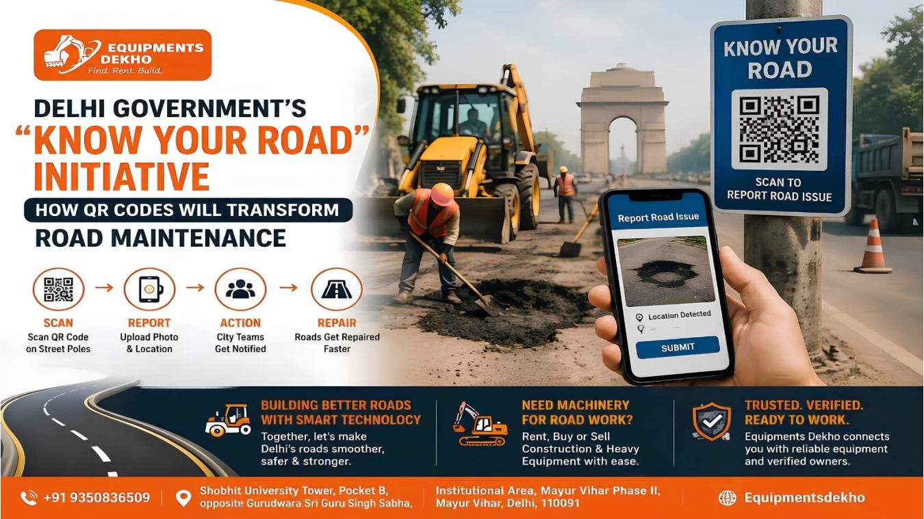 Delhi Government's 'Know Your Road' Initiative: How QR Codes Will Transform Road Maintenance
