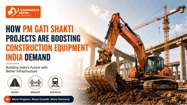 How PM Gati Shakti Projects Are Boosting Construction Equipment India Demand