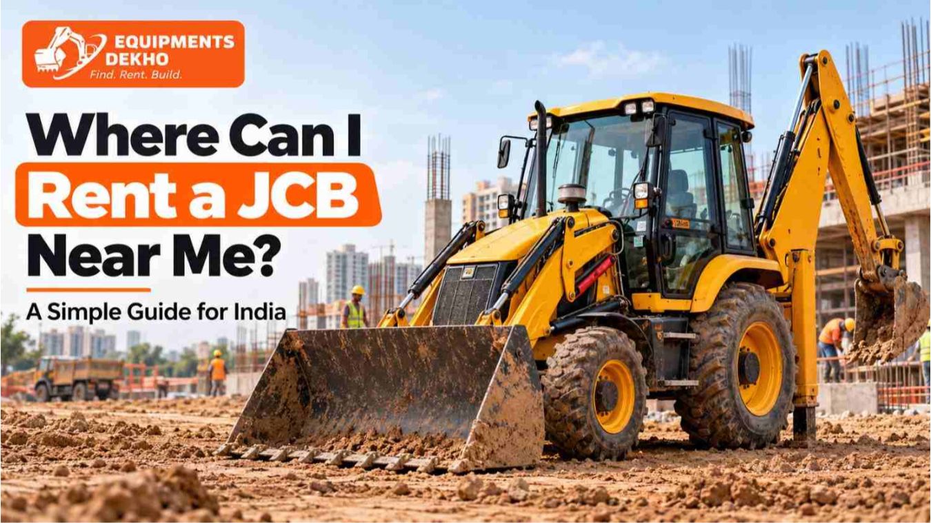Where Can I Rent a JCB Near Me? A Simple Guide for India