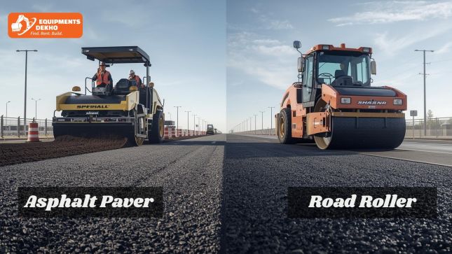 Asphalt Paver vs. Road roller: Which is Right for Your Project?