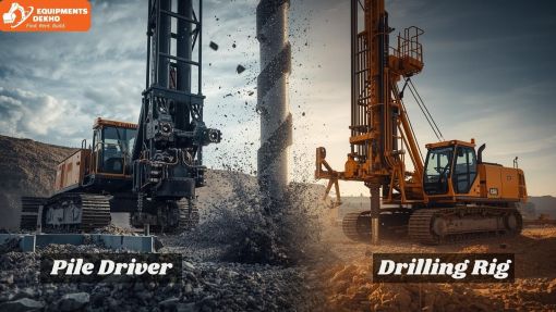 Pile Driver vs Drilling Rig: Which is Right for Your Project?
