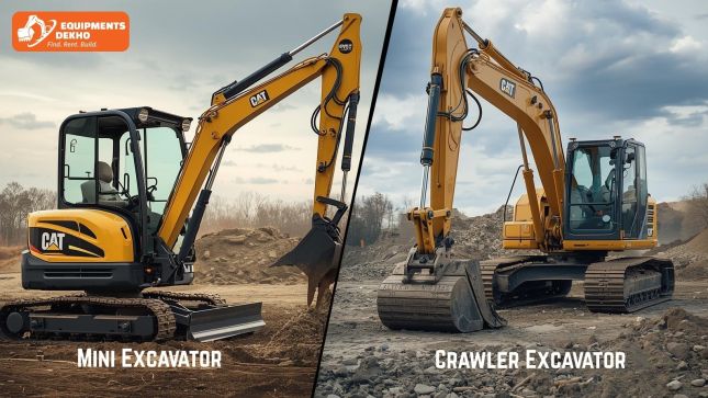 Mini Excavator vs Crawler Excavator: Which One Fits Your Project?
