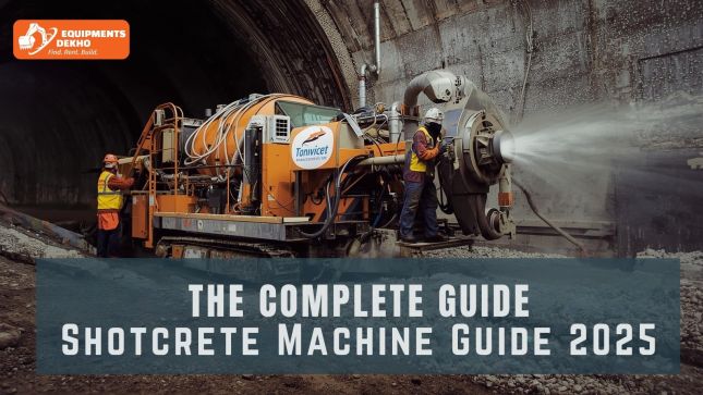 Shotcrete Machine Guide 2025: Types, Uses, Buying Tips & Market Insights